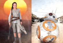 Pre-Order Gentle Giant The Force Awakens Rey and BB-8 Statues