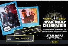 Star Wars Celebration Autographed Banners & Nameplates Live at Star Wars Authentics!