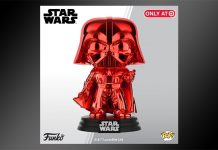 Funko Reveals Target Exclusive Red Chrome Darth Vader POP! Figure