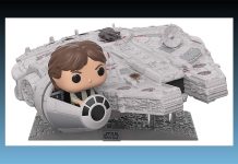 Amazon Exclusive Funko POP! Deluxe Millennium Falcon with Han Solo