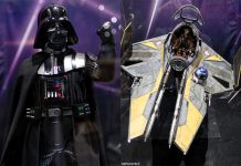 SDCC 2019: Hot Toys Darth Vader Quarter Scale & Jedi Starfighter Sixth Scale Figures Revealed