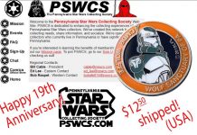 Pennsylvania Star Wars Collecting Society (PSWCS) Celebrates 19 Years