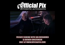 Hayden Christensen and Ian McDiarmid to Sign for Official Pix