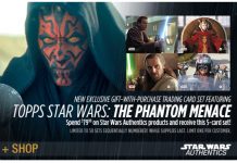 Exclusive Topps Star Wars Gift-With-Purchase Trading Cards at Star Wars Authentics
