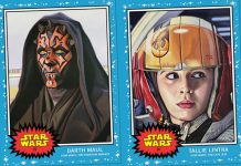 Topps Star Wars Living Set, Week 13: Darth Maul and Tallie Lintra