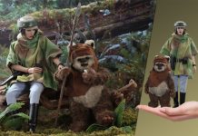 Pre-Order Hot Toys Princess Leia (Endor) & Wicket Sixth Scale Figures