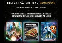 Insight Editions at NYCC – Signings, Early Copies, Events, and More!
