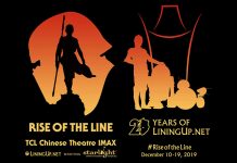 LiningUp.net Returning to TCL Chinese Theatre for Rise of the Line