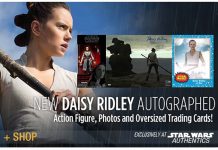 New Daisy Ridley Autographed Action Figures at Star Wars Authentics!