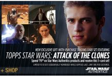Exclusive Topps Gift-With-Purchase Trading Card Set at Star Wars Authentics!