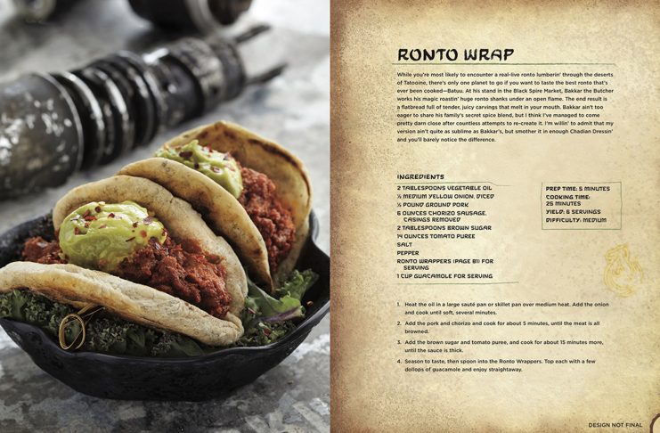 New recipes from Star Wars: Galaxy's Edge The Official Black Spire Outpost Cookbook