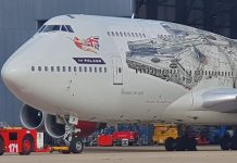 Virgin Atlantic’s Millennium Falcon Design 747 Makes its Final Flight