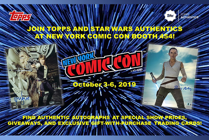 Topps NYCC Banner Sept 2019