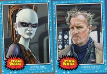 Topps Star Wars Living Set, Week 16: Aurra Sing and Tobias Beckett