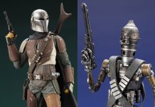 Kotobukiya Reveals The Mandalorian and IG-11 ARTFX Statues