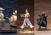 Kotobukiya Reveals The Rise of Skywalker D-O & BB-8, Rey, and Kylo Ren ARTFX Statues