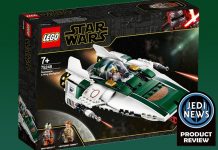 LEGO Review: Star Wars Resistance A-Wing Starfighter (Set #75248)