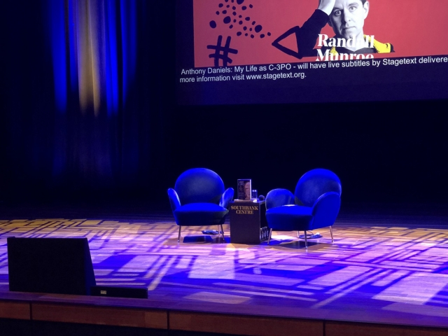Event Review of Anthony Daniels: My Life as C-3PO at London Literature Festival