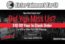 Get $10 Off a $50 Purchase and Free Shipping at Entertainment Earth