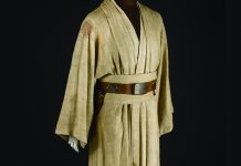 Obi-Wan Costume Part of Kimono Exhibition at Victoria & Albert Museum