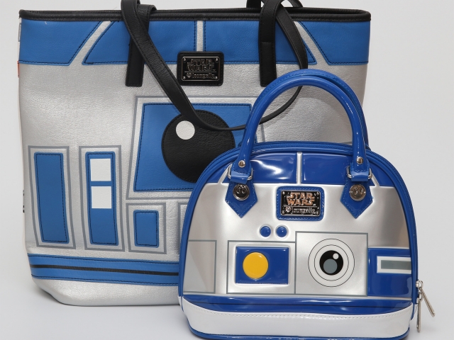 Loungefly R2-D2 Dome and R2-D2BB-8 Tote Bags