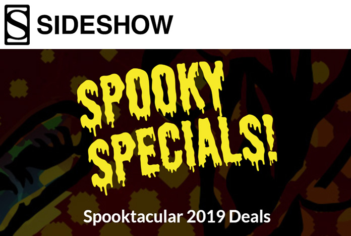 Sideshow Spooky Deals 291019