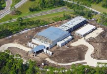Aerial View of Star Wars: Galactic Starcruiser Hotel at Disney’s Hollywood Studios