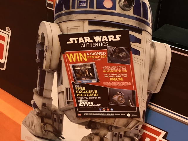 MCM Comic Con London: Topps Booth