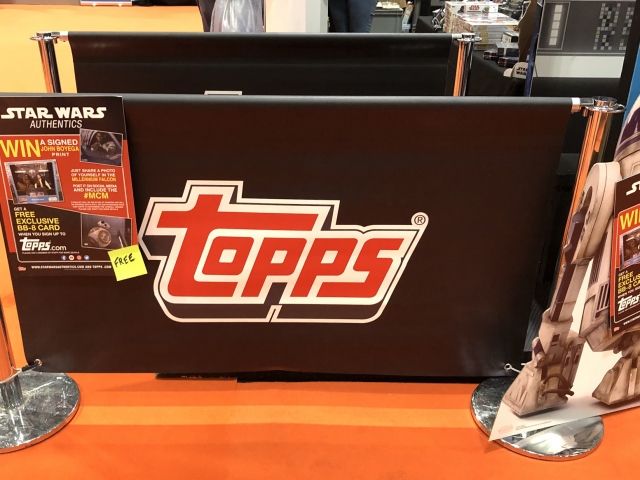 MCM Comic Con London: Topps Booth