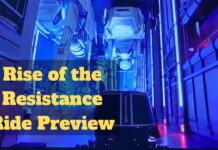Video Preview of Galaxy’s Edge Star Wars: Rise of the Resistance Ride