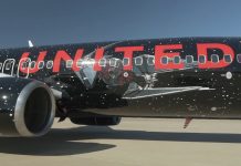 Time Lapse Video of United Airlines Plane For The Rise of Skywalker