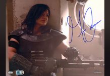 Gina Carano & Cameron Monaghan Autographs at Star Wars Authentics!