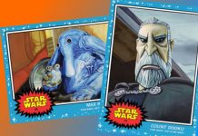 Topps Star Wars Living Set, Week 35: Max Rebo and Count Dooku