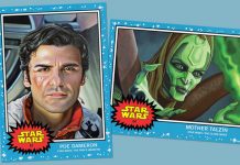 Topps Star Wars Living Set, Week 32: Poe Dameron and Mother Talzin