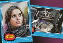 Topps Star Wars Living Set, Week 34: Jyn Erso and BB-9E