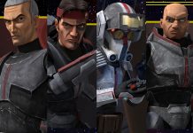 The Clone Wars Season 7: The Bad Batch Character Portraits
