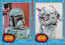 Topps Star Wars Living Set, Week 42: Boba Fett and Tauntaun