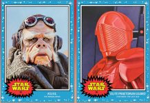 Topps Star Wars Living Set, Week 43: Kuiil and Elite Praetorian Guard