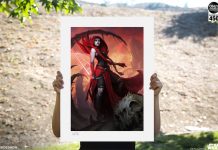 Pre-Order Sideshow Asajj Ventress: Ascension Mythos Art Print by Darren Tan