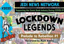 Lockdown Legends: Star Wars (Republic): Prelude to Rebellion #1 Review