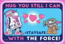 Order the R2-KT Hug You Still I Can COVID-19 Fundraising Patch