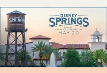 Disney Springs Begins Phased Reopening on May 20th