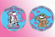 Order Stay Safe R2-KT and The Child Inspired Challenge Coin