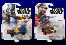 Official Photos of Hot Wheels Heavy Infantry Mandalorian & Nien Numb Character Cars