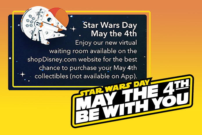 shopDisney May4th Virtual Queue