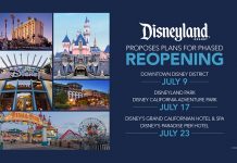 Disneyland and California Adventure Proposed Reopening on July 17th