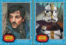 Topps Star Wars Living Set, Week 54: Cassian Andor and Clone Trooper