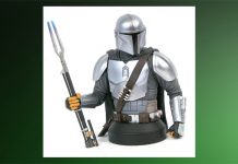 Gentle Giant SDCC 2020 Exclusive The Mandalorian MK3 Beskar Armor Mini Bust
