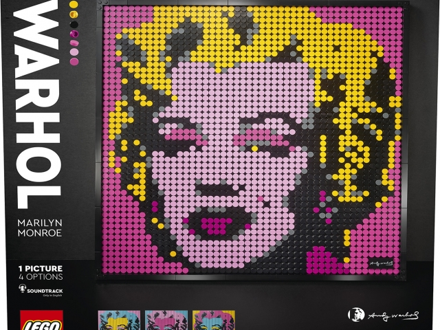 LEGO Art - Andy Warhol’s Marilyn Monroe (Set #31197)