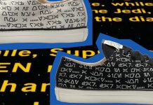 Pre-order the New Aurebesh Sneakers from Po-Zu